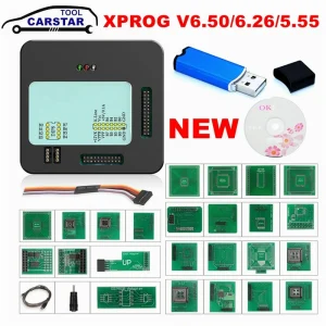 Alta qualità XProg-M Xprog M 6.26 6.50 Adattatore completo Tuning Programmatore Strumento Chip X Prog M 5.55 XPROG V6.5/V6.26/V5.55