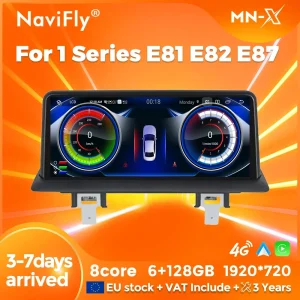 Android 14 128GB ROM Auto Radio Per BMW Serie 1 E87 E81 E88 E87 Wireless CarPlay Android Auto Lettore Multimediale All-in-One