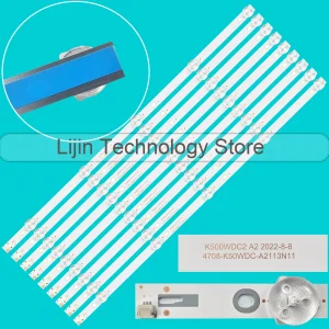 Striscia di retroilluminazione a LED per 50PUS8105 50U750TS 50PUT6023 50USK1810T2 K500WDC2 A2 4708-K50WDC-A2113N11 TF-LED50S51T2SU
