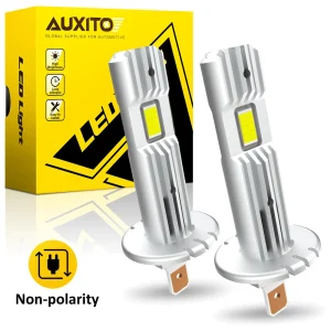 AUXITO GF Series aggiornato Non polarità H1 LED Canbus lampadina del faro per Kia Optima Ceed Forte Magentis Rondo Car fendinebbia luci