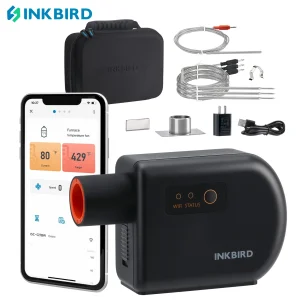 INKBIRD BBQ Temperature Controller ISC-027BW wi-fi Bluetooth Automatic Smoker Fan Controller Grill termometro per Big Green Egg