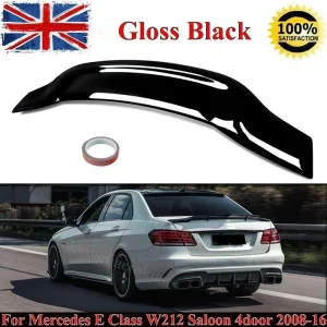 Per Mercedes Benz W212 E350 E550 E63 AMG 2010-2016 Tronco Spoiler Ala RT Stile