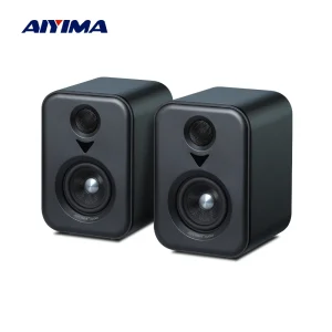 AIYIMA S400 Audio 80W Altoparlanti attivi da scaffale Monitor da studio 3 pollici Bluetooth USB DAC HiFi Home Subwoofer Sistema musicale TV PC