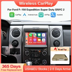 Road Top Wireless CarPlay per Ford F-150 Expedition Super Duty Sync 2 con Android Auto Mirror Link AirPlay Car Play Funzioni