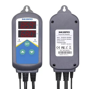 INKBIRD ITC-306T termoregolatore Pre-cablato uscita riscaldamento termostato Timer con doppio Set di Temperature diverse per razza