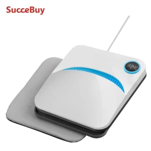SucceBuy 9×9/12×10 in pressa di calore portatile macchina stampa di camicie fai da te trasferimento di sublimazione multifunzionale borsa per magliette in vinile HTV