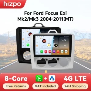 Hizpo Lettore Multimediale Per Auto Per Ford Focus Exi MT Mk2 MK3 2004-2011 Android Auto CarPlay GPS 2din Autoradio Octa Core Stereo DSP