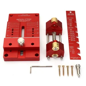 Sistema di affilatura Mohoo guida di levigatura supporto per affilatura angolo di fissaggio calibro angolare per scalpello per la lavorazione del legno