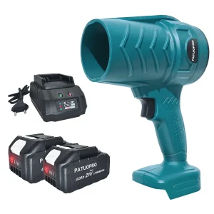 PATUOPRO Elettrico Palmare Turbo Jet Ventilatore Ad Alta Potenza Asciugatrice Cordless Polvere Ventilatore Strumento di Pulizia Per Makita 18V Batteria