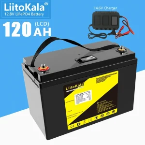LiitoKala 12.8V 100Ah 120Ah LifePo4 Batteria 12V150Ah Batteria ricaricabile Al litio Ferro Fosfato Lifepo4 Strumenti di celle solari