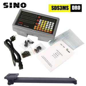 SINO SDS3MS 3 Axis tornio Miling Machine DRO Digital Readout Counter AC110V/220V SDS2-3MS TTL Linear Scale Encoder Line Display