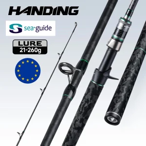 HANDING SINDOREI H/XH/XXH canne da pesca 200g Lure Weight potente Pike Snakehead Rod Spinning 2.13-2.69M Fast Action Giant Rod