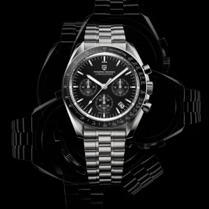 PAGANI DESIGN Moon Orologio da uomo Cronometro Specchio zaffiro Orologio sportivo al quarzo per uomo Impermeabile luminoso Relogio Masculino 2026