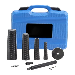 SucceBuy 52PCS Boccola personalizzata Cuscinetto e guarnizione Driver Set Trasmissione Ruota Asse Cuscinetto Race Seal Driver Installer Remover 18-65mm