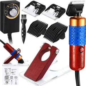 Tagliacapelli con supporto tagliacapelli elettrico 200W pistola trapuntata fai da te forbici per tappeti macchina per intagliare