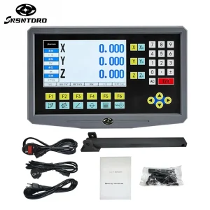 LCD DRO YH800-3 Display di lettura digitale a 3 assi 19 lingue TTL AC110V/220V per fresatrice noiosa Encoder scala lineare EDM