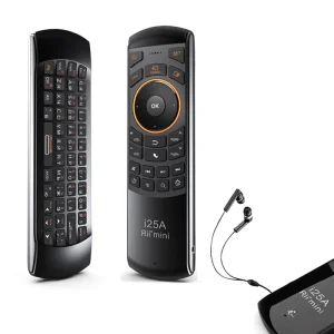 Rii i25A 2.4G Mini tastiera Wireless Air Remote Mouse Fly Remote Controller con ricevitore USB perfetto per Android TV Box