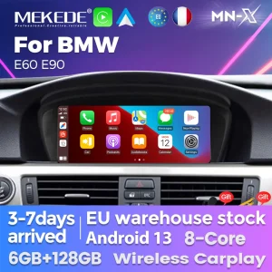EU Store 1920*720 Wireless Car-play Android Auto BT Radio lettore multimediale GPS per BMW serie 5 E60 E61 E63 E64 E90 E91 E92 E93 car player android auto multimedia BT Wifi autoradio 2din android