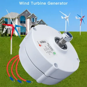 Generatore a magneti permanenti Max 110W 12V DC per generatore di turbine eoliche ad efficienza orizzontale fai-da-te Generatore idraulico Windmil ﻿