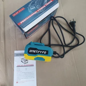 ONEKFYFD Alimentatore 800W da AC 220V a DC 20V 40A per Utensili Elettrici Compatibili con Makita, Interfaccia 18V per Attrezzi Elettrici