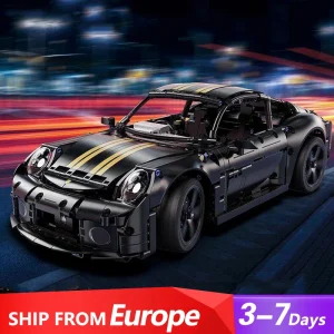 Auto da corsa tecnica 63006 RUF GT 2019 1:10 Modello 1655PCS Auto da corsa Building Blocks Mattoni per gli amanti delle auto Regalo di compleanno