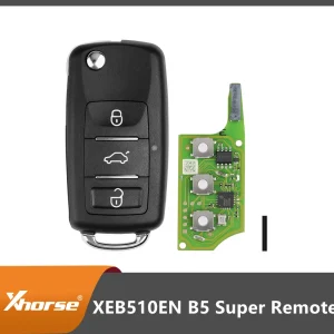 Disponibile Xhorse XEB510EN B5 Super Remote con XT27B Super Chip