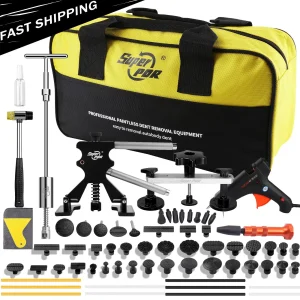Super PDR Strumento di riparazione ammaccature per carrozzeria auto Set di strumenti professionali per rimozione ammaccature senza vernice Strumento di riparazione per estrattore ammaccature fai-da-te