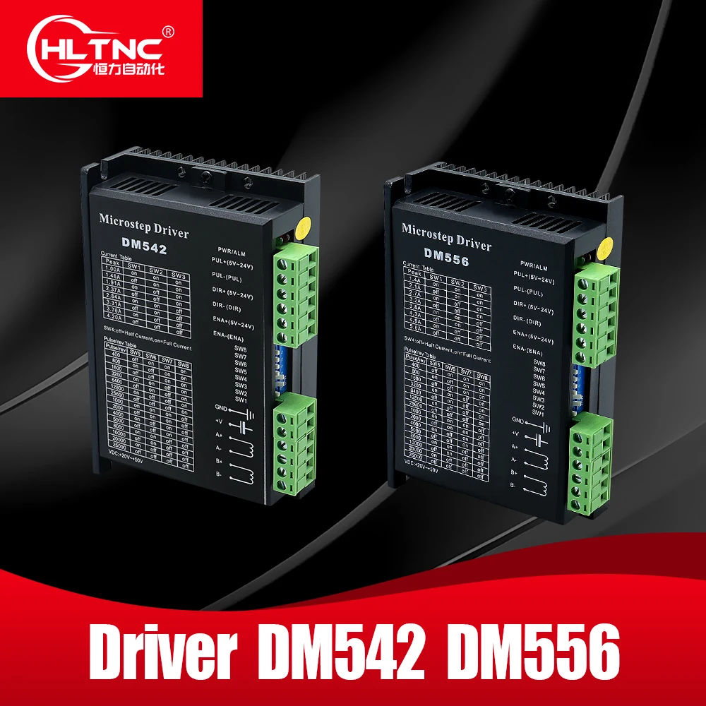 DM556 DM542 TB6600 2H Microstep Driver Vestito Per Nema17 Nema23 Motore Passo-passo DC20-50V Per CNC
