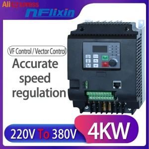2.2kw/4kw /5.5kw/7.5kw/11kw 220v ingresso monofase 380v uscita trifase Convertitore di frequenza CA Azionamenti CA/convertitore di frequenza Nf