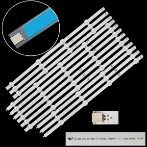 Striscia di retroilluminazione a LED per 47 la615v 47 la616v 47 la621v 47 la721s 47 ln575s muslimate 6916L-1261A 6916L-1262A LC470DUE-SFR3