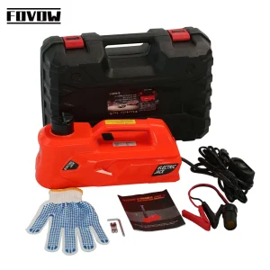 Cric per auto elettrica 155-530mm 5T Strumento di sollevamento Attrezzatura di emergenza Strumento di riparazione auto Cric idraulico elettrico per auto per garage SUV