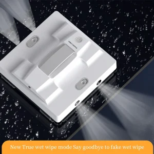 2025 Robot lavavetri Pulizia a umido 5600Pa Forte aspirazione App Elettrico Vetro Aspirapolvere Tergicristalli Telecomando intelligente