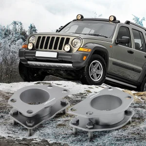 Kit di sollevamento livellante da 2″ per Jeep Liberty KJ KK 2002-2012 Aumenta il spazio di terra