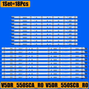 Striscia di retroilluminazione a LED per UN55JS7200 UE55JU6800K UE55JU6870U UE55JU6800 UE55JU6872U UN55JS700DF 55JU6800 UE55JS7000