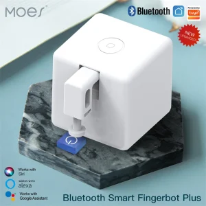 MOES Tuya Smart Bluetooth Fingerbot Switch Button Pusher Smart Life App controllo vocale tramite Alexa, Google Assistant