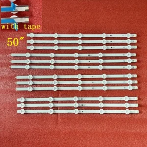 Striscia di retroilluminazione a LED per Toshiba 50L1350U 50L2300U 50L3400U 50L2353RK 50L4353D 50L2333D Panasonic TH-L50B6Z TH-L50B6K