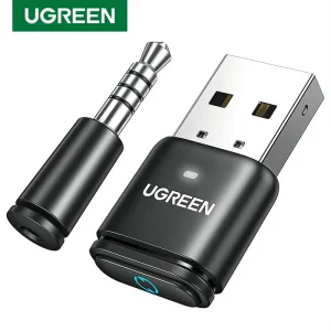 UGREEN USB Bluetooth 5.3 trasmettitore aptX HD AD adattatore Audio per PS5 PS4 Nintendo Switch auricolare altoparlante microfono ricevitore Bluetooth