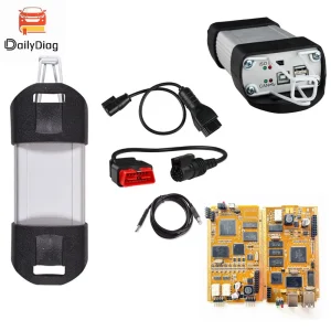 V212 CAN Clip per Renault Gold PCB Can Clip CYPERSS AN2131QC Chip B/C Verison Strumento diagnostico per auto