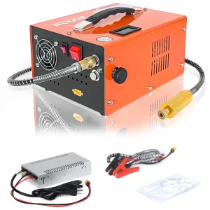 Compressore d’aria PCP NUOGE 110V/220V 4500Psi 30Mbar ad alta pressione con filtro grande senza olio/acqua per bombole sommergibili