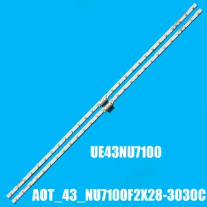 Striscia di retroilluminazione a LED 28 lampade per TV 43″ UE43NU7100 AOT_43_NU7100F_2X28_3030C BN44-00947A UE43NU7120 UE43NU7170 BN96-45954A