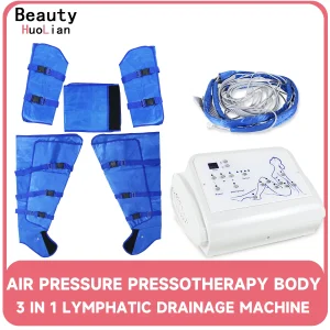 Pressione dell’aria drenaggio linfatico terapia del vuoto pressoterapia macchina muscoli Relax gamba braccio vita massaggio del corpo dispositivo di bellezza body modellante snellente