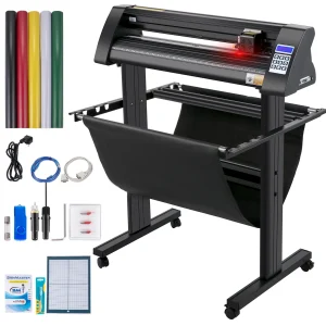 SucceBuy 28/34/53 pollici semiautomatico plotter da taglio stampante da pavimento display LCD a 3 lame software SIGNMASTER