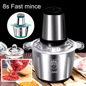 2L tritacarne casa macchina per fumatori multifunzionale in acciaio inox elettrico carne sottile carne piccola sottile sottile sottile