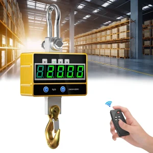 Bilancia per gru digitale industriale 2000 kg/4000 libbre Ricaricabile ad alta precisione con telecomando Bilancia elettronica sospesa 2T