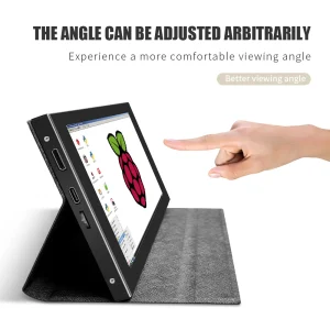 Pannello touch screen LCD capacitivo portatile Mini da 7 pollici a 5 punti IPS 1024×600 Full HD HDMI Monitor da gioco Display per PC Raspberry Pi