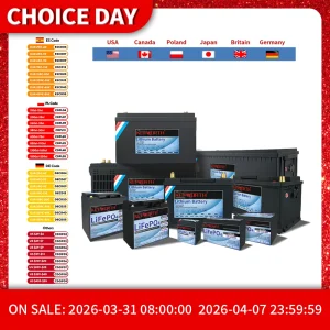 Batteria al litio ferro fosfato LiFePO4 con BMS, 12 V, 24 V, 36 V, 48 V, 100 Ah, 120 Ah, 200 Ah, per carrello da golf, EV, camper, energia solare