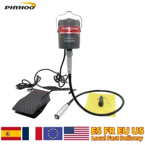 Lucidatrice rotativa sospesa con albero flessibile Foredom Macchina per incidere con motore ad albero flessibile Strumenti e attrezzature per gioielli