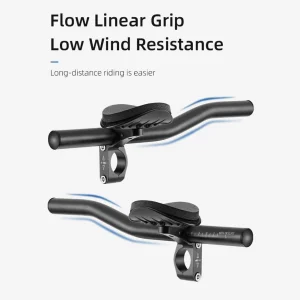 Maniglia per poggiabiciclette in alluminio TT per estensione clip manubrio Triathlon MTB