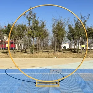 Supporto per arco in metallo Decorazione per sfondo di nozze Supporto per fiori Decorazioni per feste di compleanno Cornice per archi di palloncini per layout di nozze all’aperto