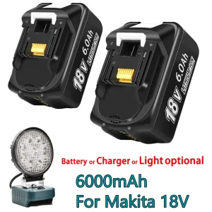 For Makita 18V Batteria 6Ah Batteria Al Litio For Makita Trapano Per LXT BL1860B BL1860 BL1850 For Makita Batteria Ricaricabile BL1890